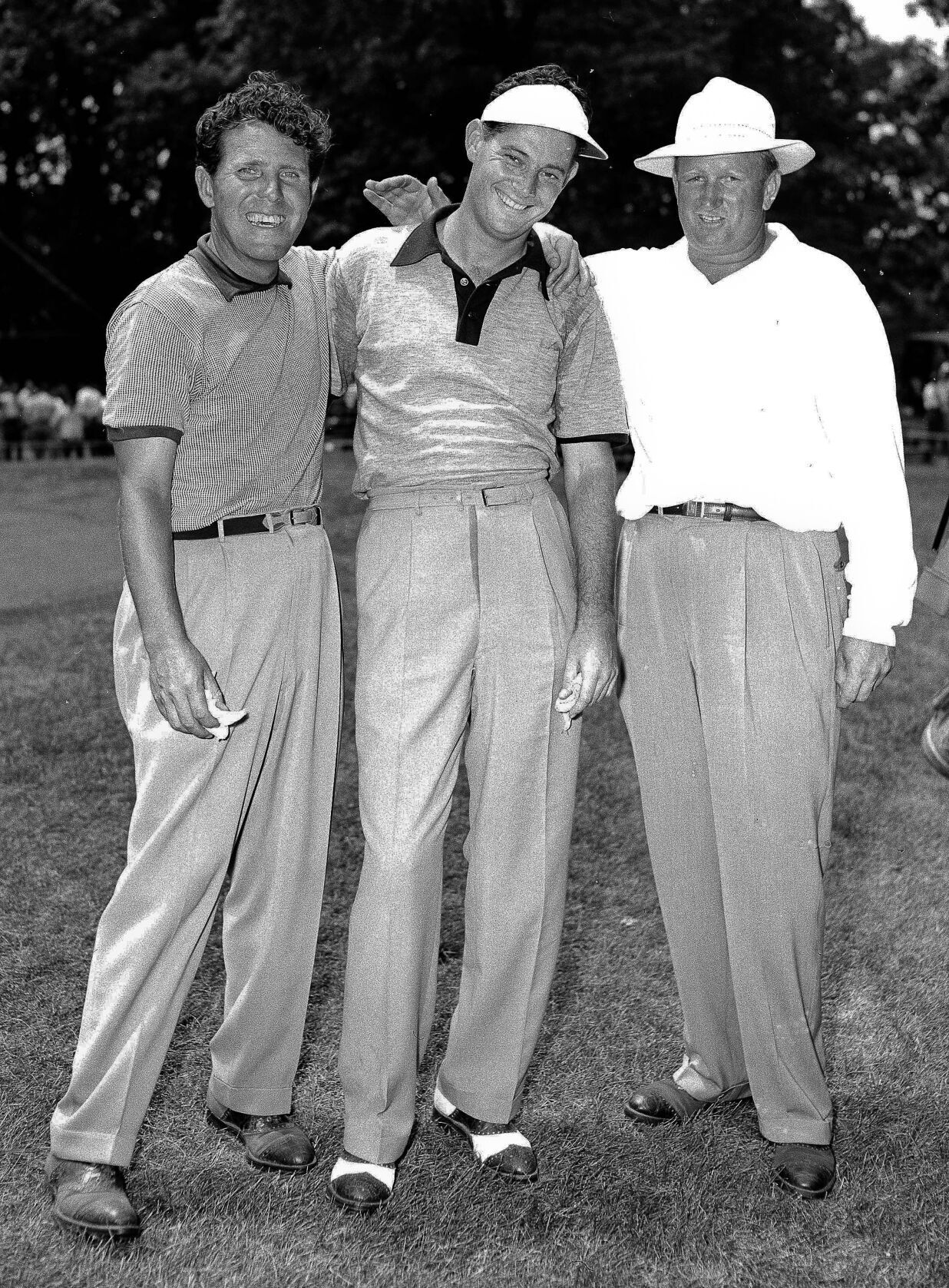 1949: Cary Middlecoff wins U.S. Open by beating Sam Snead, Clayton Heafner.